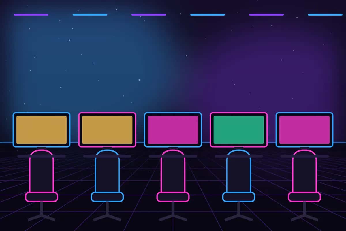 Illustration of the gaming lounge 2